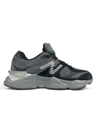 New Balance 9060 Dark Grey Winter С МЕХОМ