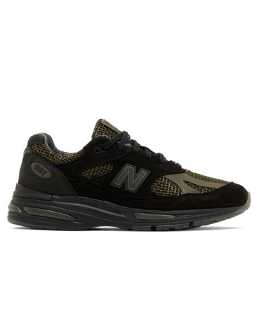 New Balance 991v2 x Stone Island Made in England Black U991SD2